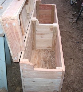 side view of boot trunk